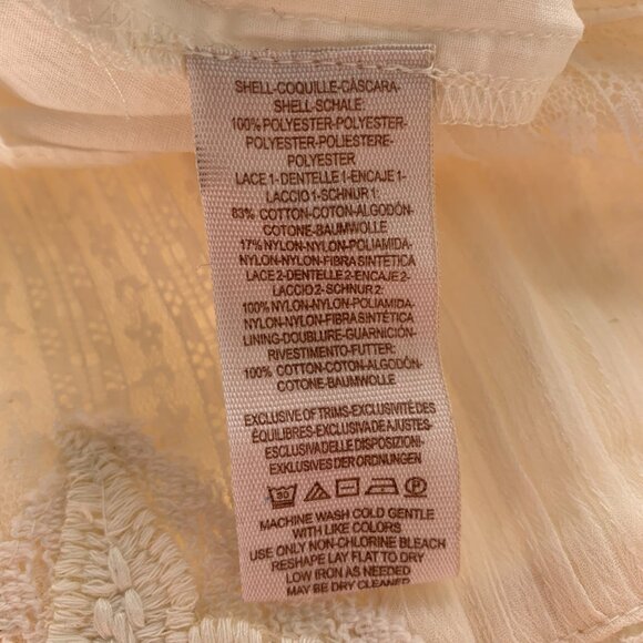 π€ Boho FREE PEOPLE Embroidered Peasant Lace Dress β Effortlessly Romantic! πΏ - Picture 7 of 7